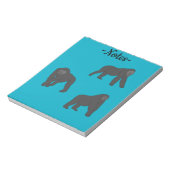 Gorillas Notitieblok (Linkerzijde)