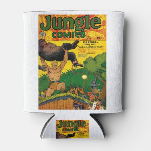 Gorilla's - Oerwoud Boy - Moeras - Pistool - Stron Blikjeskoeler (Voorkant)