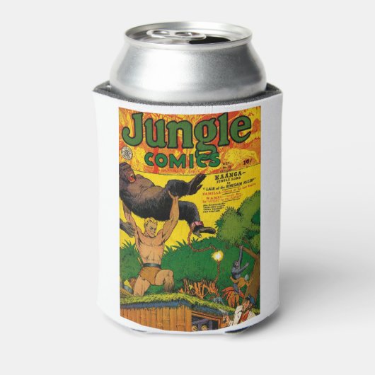 Gorilla's - Oerwoud Boy - Moeras - Pistool - Stron Blikjeskoeler (Blikje Achterkant)