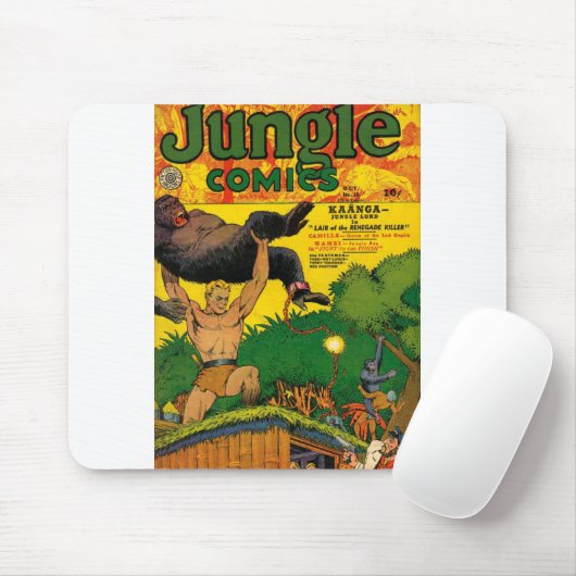 Gorilla's - Oerwoud Boy - Moeras - Pistool - Stron Muismat (Met muis)