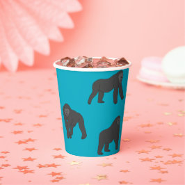 Gorillas papieren bekers
