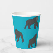 Gorillas papieren bekers (Voorkant)