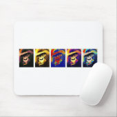 Gorillas Pop Art Muismat (Met muis)