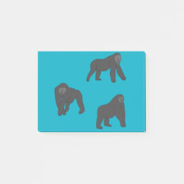 Gorillas Post-it® Notes