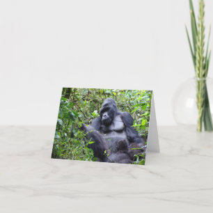 Gorillas-Rwanda Kaart