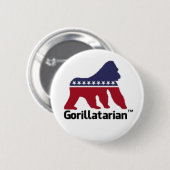 Gorillatarian Button (Voorkant /achterkant)