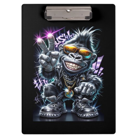 gorillavrede klembord (Voorkant)