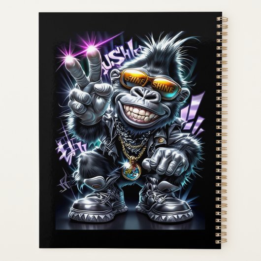 gorillavrede planner (Achterkant)