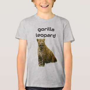 Gorilleopard: De Geklekte Titaan Tri-Blend Shirt