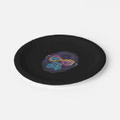 GORILLUMINATE  D401 black Papieren Bordje (Gekanteld)