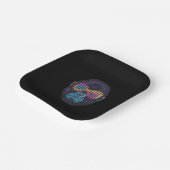 GORILLUMINATE  D401 black Papieren Bordje (Gebogen)