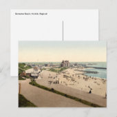 Gorleston Beach II, Norfolk, Engeland Briefkaart (Voorkant / Achterkant)