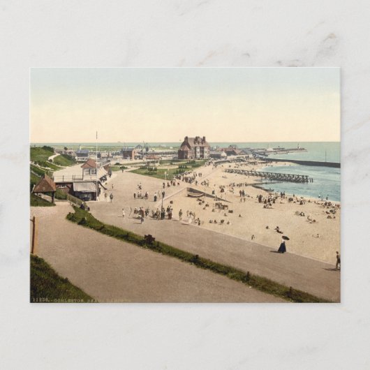Gorleston Beach II, Norfolk, Engeland Briefkaart (Voorkant)