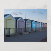 Gorleston strand huts briefkaart (Voorkant)