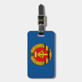 Gorlitz, Deutsche Demokratische Republiek DDR Bagagelabel (Voorkant verticaal)