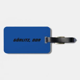 Gorlitz, Deutsche Demokratische Republiek DDR Bagagelabel