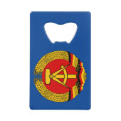 Gorlitz, Deutsche Demokratische Republiek DDR Creditkaart Flessenopener (Voorkant)