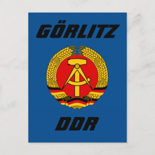 Gorlitz, Deutsche Demokratische Republiek DDR Feestdagenkaart