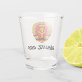 Gorlitz, Deutsche Demokratische Republiek DDR Shot Glas (Achterkant)