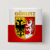 Gorlitz Vierkante Button 5,1 Cm (Voorkant)