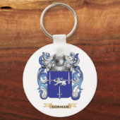 Gorman Coat of Arms (familiekust) Sleutelhanger (Voorkant)