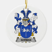 Gorman Family Crest Keramisch Ornament (Voorkant)