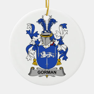 Gorman Family Crest Keramisch Ornament