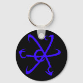 Gorman Industries Symbol Blue Sleutelhanger (Voorkant)