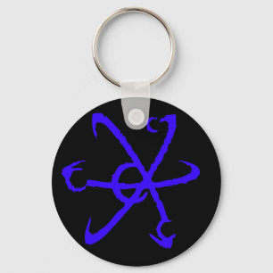 Gorman Industries Symbol Blue Sleutelhanger