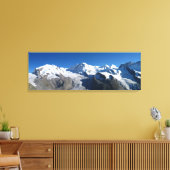 Gornergrat Swiss Alps Canvas Afdruk (Insitu (Woonkamer))