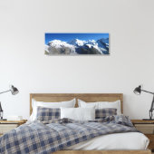 Gornergrat Swiss Alps Canvas Afdruk (Insitu (Slaapkamer))