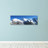 Gornergrat Swiss Alps Canvas Afdruk (Insitu (Houten vloer))