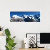Gornergrat Swiss Alps Poster (Thuiskantoor)
