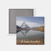 Gornergrat, Zwitserland Magneet (Voorkant / Achterkant)