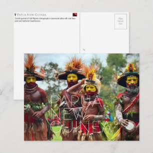 Goroka, Papoea-Nieuw-Guinea Reisansichtkaart Briefkaart