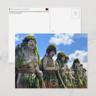 Goroka, Papoea-Nieuw-Guinea Reisansichtkaart Briefkaart