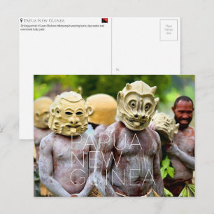 Goroka, Papoea-Nieuw-Guinea Reisansichtkaart Briefkaart