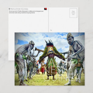 Goroka, Papoea-Nieuw-Guinea Reisansichtkaart Briefkaart