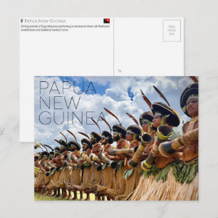 Goroka, Papoea-Nieuw-Guinea Reisansichtkaart Briefkaart