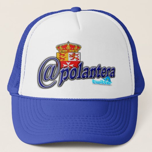 Gorra Azul Trucker Pet (Voorkant)