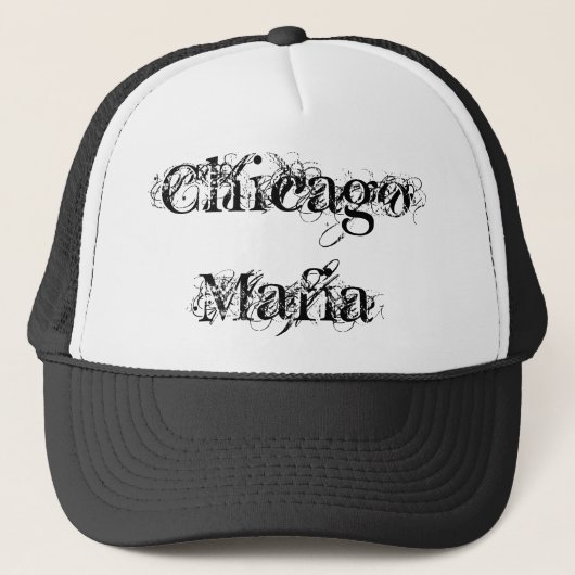 Gorra Chicago Mafia (Letras) Trucker Pet (Voorkant)