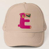 gorra con la letra "E" Trucker Pet (Voorkant)