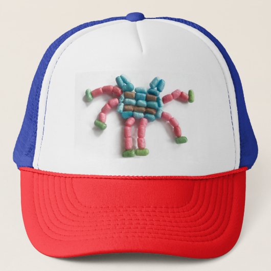 Gorra cyber cat trucker pet (Voorkant)