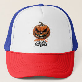 Gorra de Béisbol de Halloween Pumpkin Slayer Trucker Pet