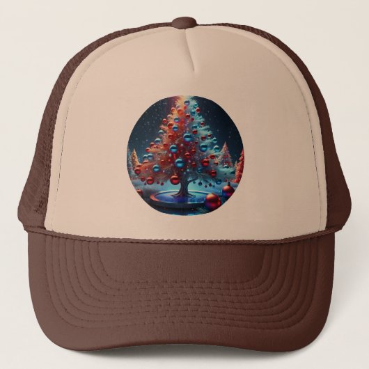 Gorra de béisbol navidad 1 - 002 trucker pet (Voorkant)