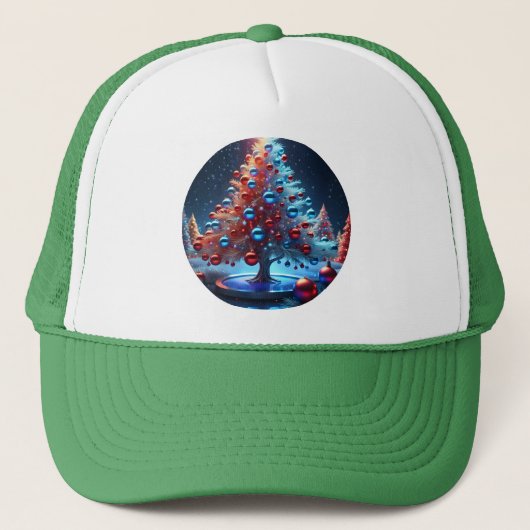 Gorra de béisbol navidad 1 - 002 trucker pet (Voorkant)