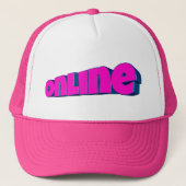 Gorra de Béisbol Online Fucsia Trucker Pet (Voorkant)