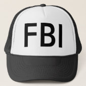 Gorra de FBI Trucker Pet (Voorkant)