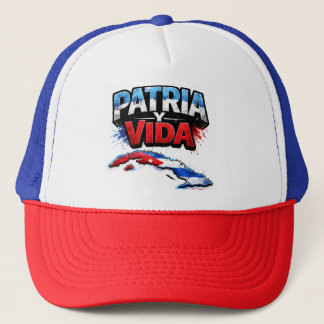 GORRA DE PATRIA Y VIDA TRUCKER PET