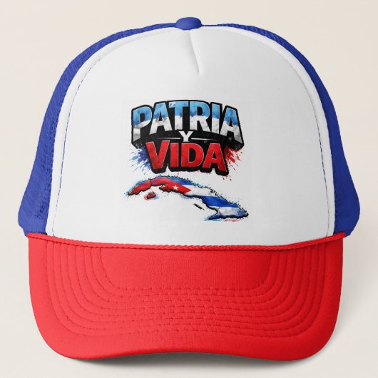 GORRA DE PATRIA Y VIDA TRUCKER PET (Voorkant)